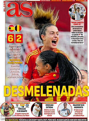 Portada diario AS