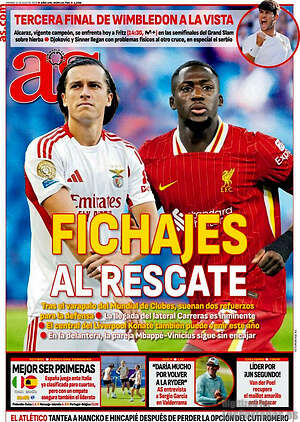 Portada diario AS