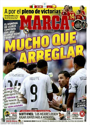 Portada diario Marca