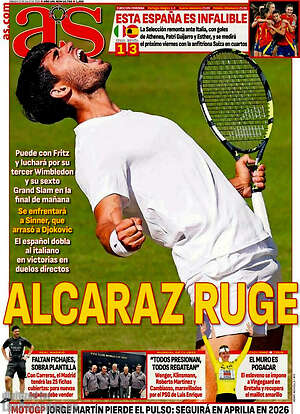 Portada diario AS