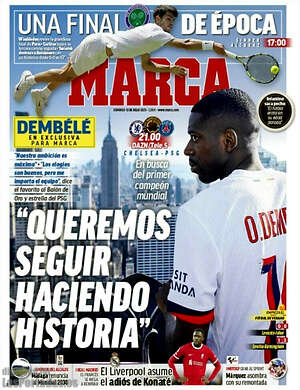 Portada diario Marca