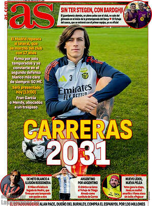 Portada diario AS