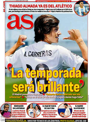 Portada diario AS