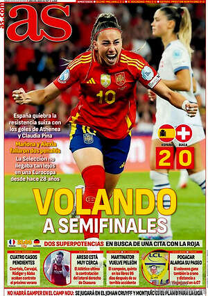 Portada diario AS
