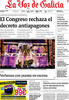 Periodico La Voz de Galicia