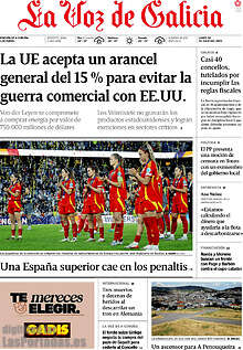 Periodico La Voz de Galicia