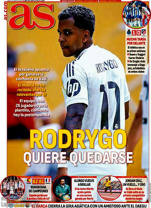 Portada diario AS