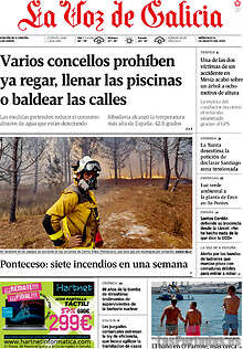 Periodico La Voz de Galicia