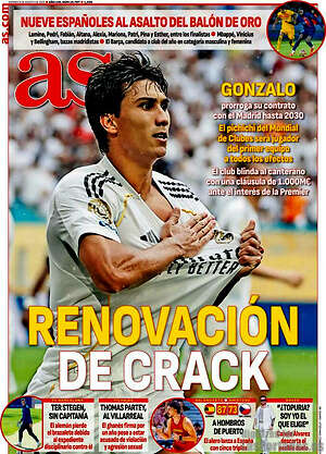 Portada diario AS