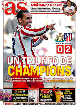 Portada diario AS