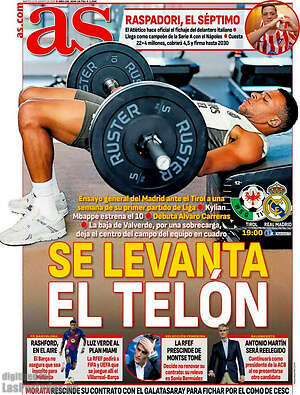 Portada diario AS