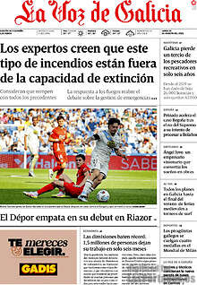 Periodico La Voz de Galicia