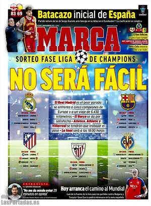 Portada diario Marca