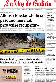 Periodico La Voz de Galicia