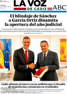 Periodico La Voz de Cádiz