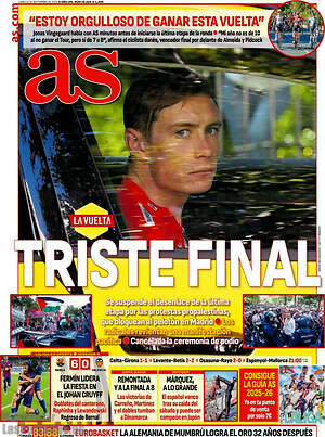 Portada diario AS