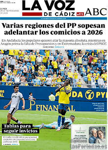 Periodico La Voz de Cádiz