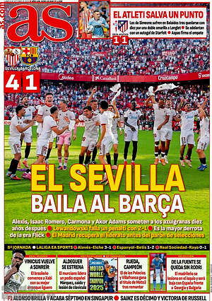 Portada diario AS