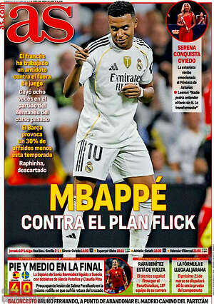 Portada diario AS
