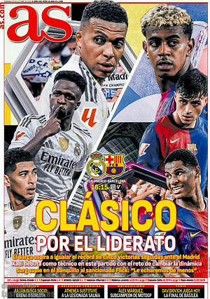Portada diario AS