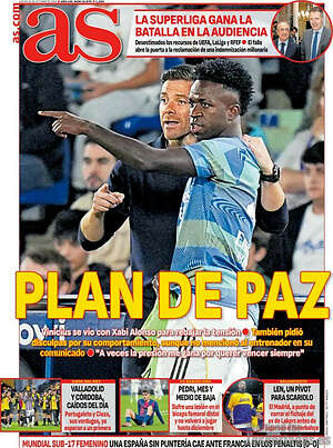 Portada diario AS