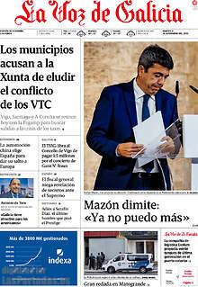 Periodico La Voz de Galicia