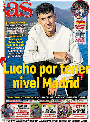 Portada diario AS