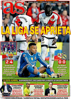 Portada diario AS