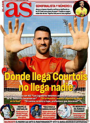 Portada diario AS