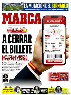 Portada diario Marca