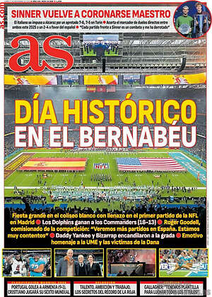 Portada diario AS