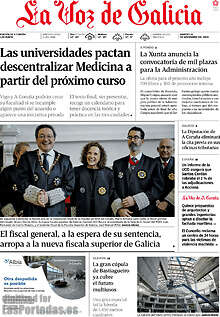 Periodico La Voz de Galicia