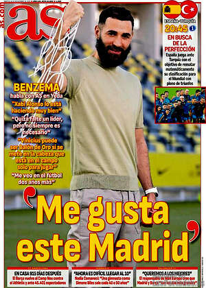 Portada diario AS