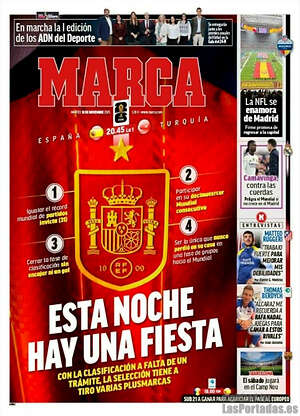 Portada diario Marca