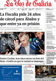 Periodico La Voz de Galicia