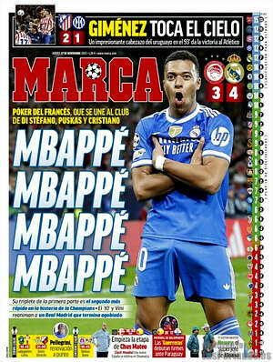 Portada diario Marca