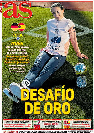 Portada diario AS