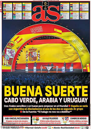 Portada diario AS