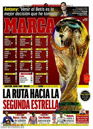 Portada diario Marca