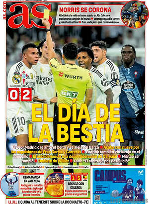 Portada diario AS