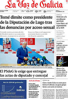 Periodico La Voz de Galicia