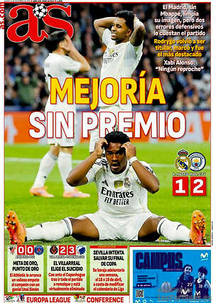 Portada diario AS