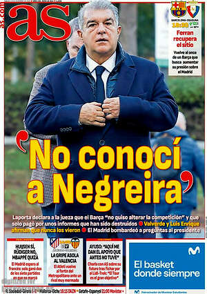 Portada diario AS