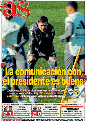 Portada diario AS