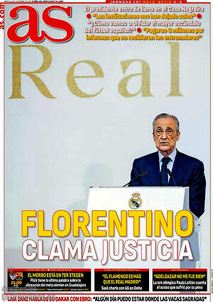 Portada diario AS