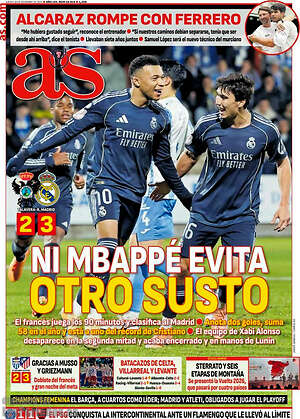 Portada diario AS