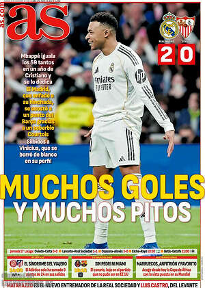 Portada diario AS