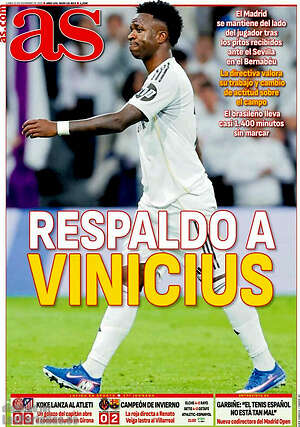Portada diario AS