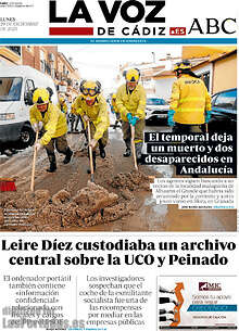 Periodico La Voz de Cádiz