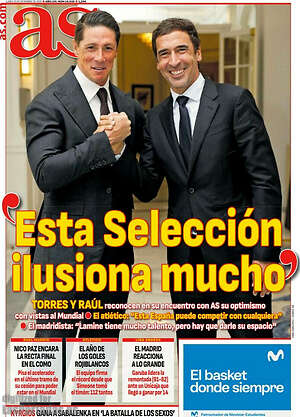 Portada diario AS